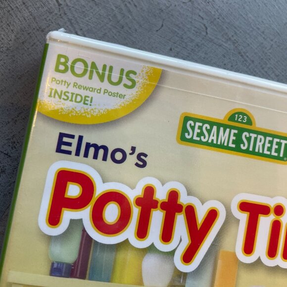 Sesame Street - Elmo's Potty Time DVDs NEW sealed with reward poster - Picture 5 of 7